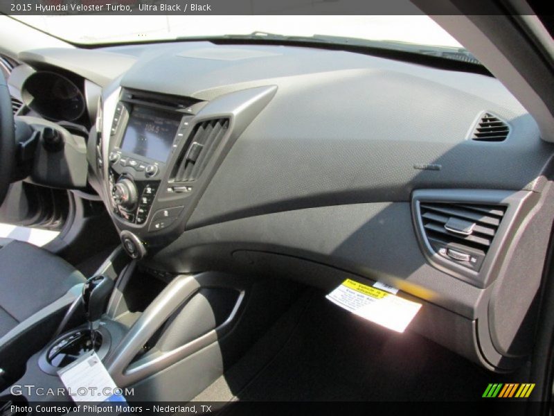 Ultra Black / Black 2015 Hyundai Veloster Turbo