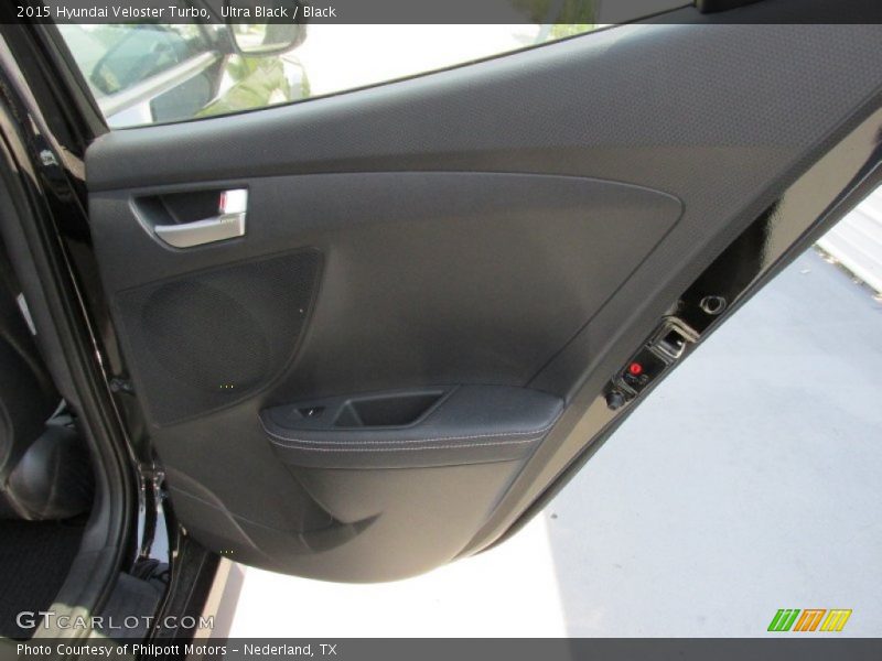 Ultra Black / Black 2015 Hyundai Veloster Turbo