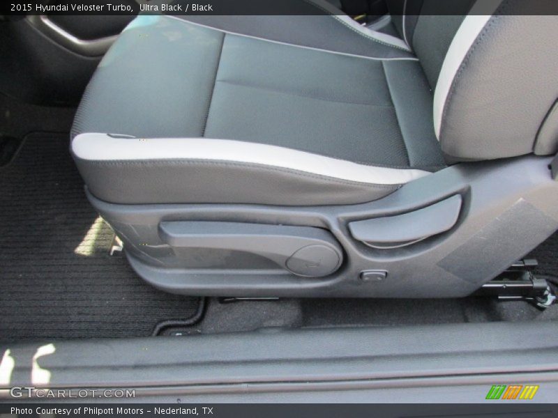 Ultra Black / Black 2015 Hyundai Veloster Turbo