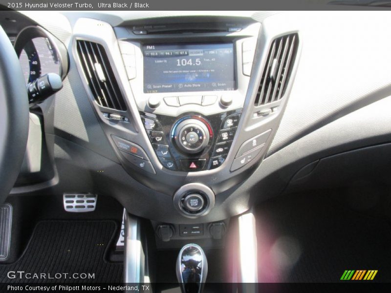 Ultra Black / Black 2015 Hyundai Veloster Turbo
