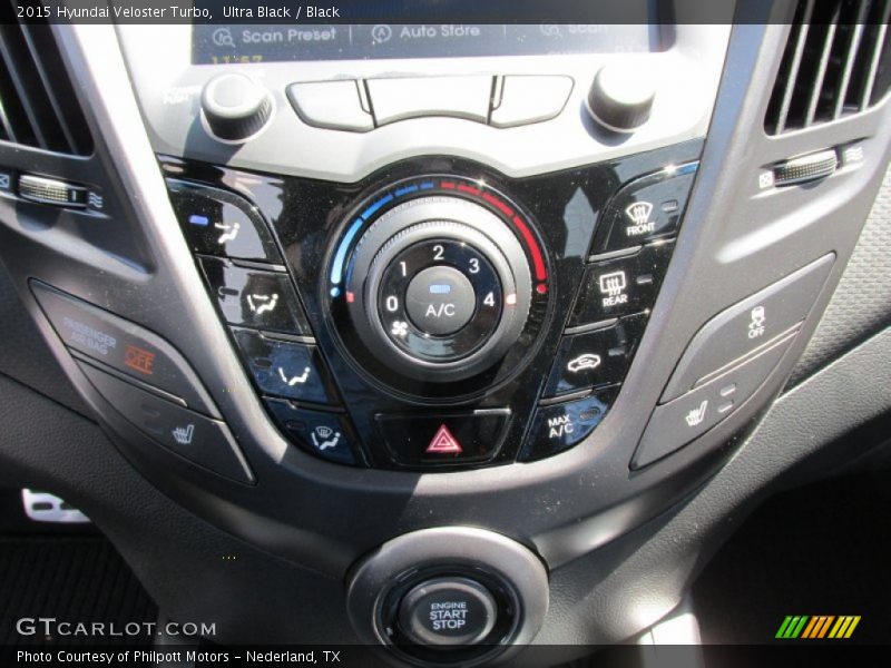 Ultra Black / Black 2015 Hyundai Veloster Turbo