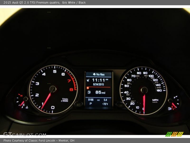 Ibis White / Black 2015 Audi Q5 2.0 TFSI Premium quattro