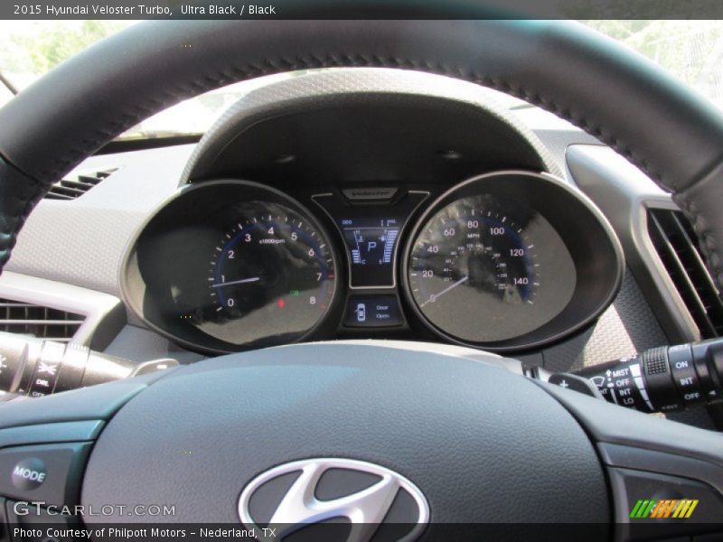 Ultra Black / Black 2015 Hyundai Veloster Turbo