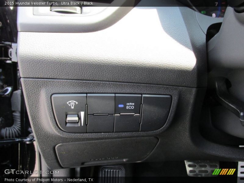 Ultra Black / Black 2015 Hyundai Veloster Turbo