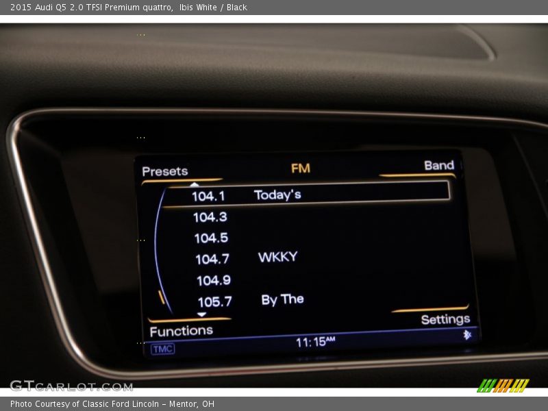 Ibis White / Black 2015 Audi Q5 2.0 TFSI Premium quattro