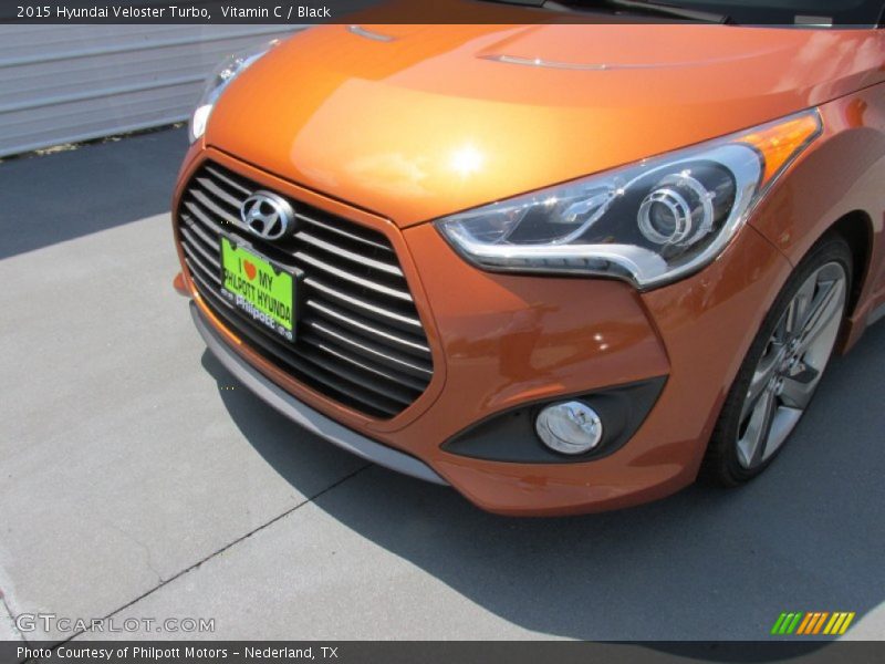 Vitamin C / Black 2015 Hyundai Veloster Turbo