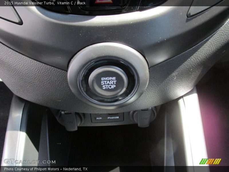 Vitamin C / Black 2015 Hyundai Veloster Turbo
