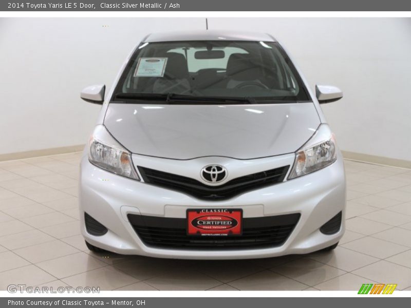 Classic Silver Metallic / Ash 2014 Toyota Yaris LE 5 Door