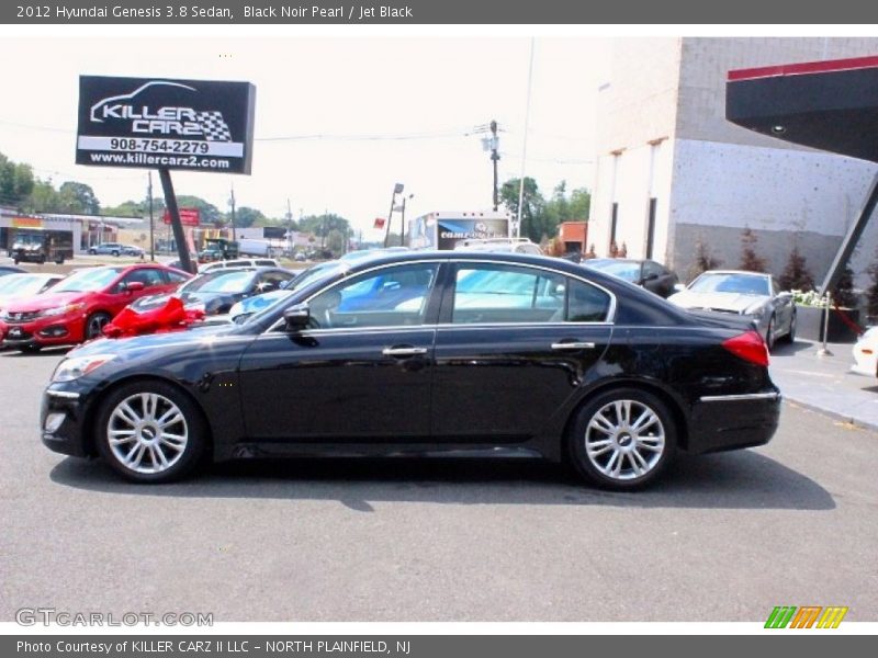 Black Noir Pearl / Jet Black 2012 Hyundai Genesis 3.8 Sedan