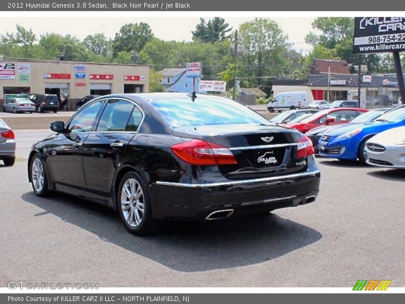 Black Noir Pearl / Jet Black 2012 Hyundai Genesis 3.8 Sedan