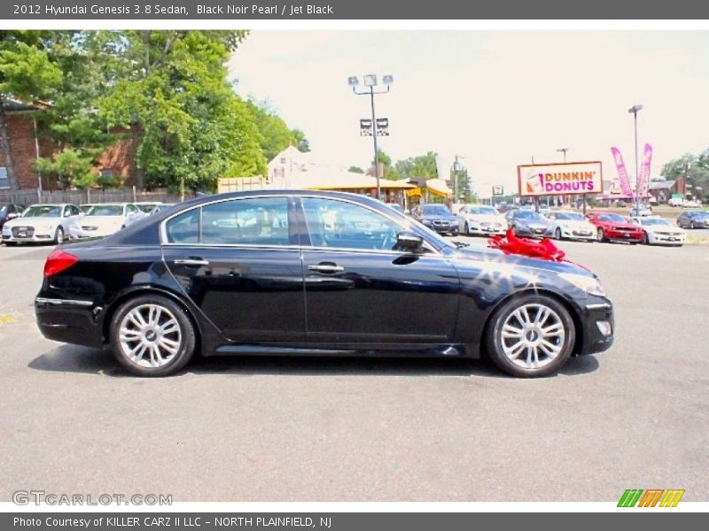 Black Noir Pearl / Jet Black 2012 Hyundai Genesis 3.8 Sedan