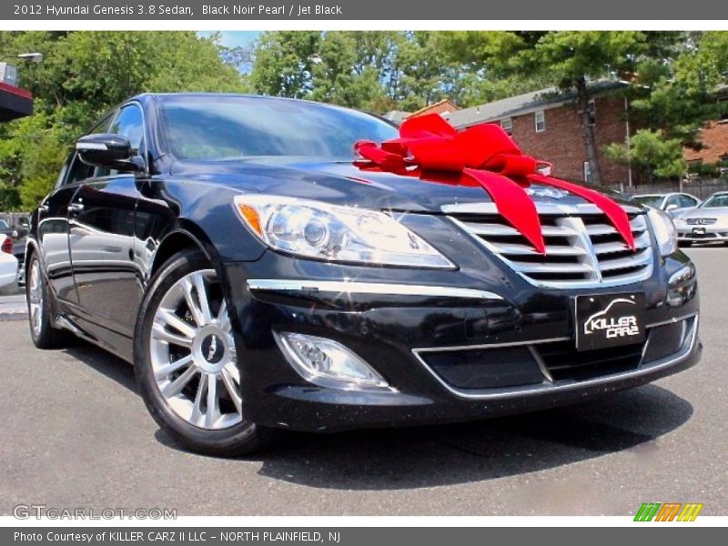 Black Noir Pearl / Jet Black 2012 Hyundai Genesis 3.8 Sedan