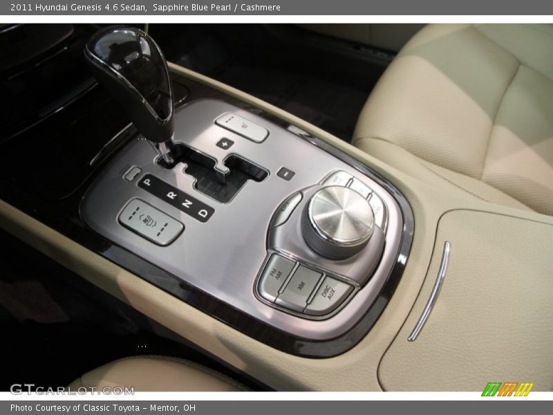 Sapphire Blue Pearl / Cashmere 2011 Hyundai Genesis 4.6 Sedan