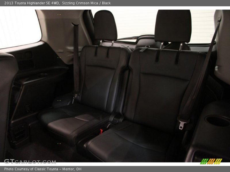 Sizzling Crimson Mica / Black 2013 Toyota Highlander SE 4WD