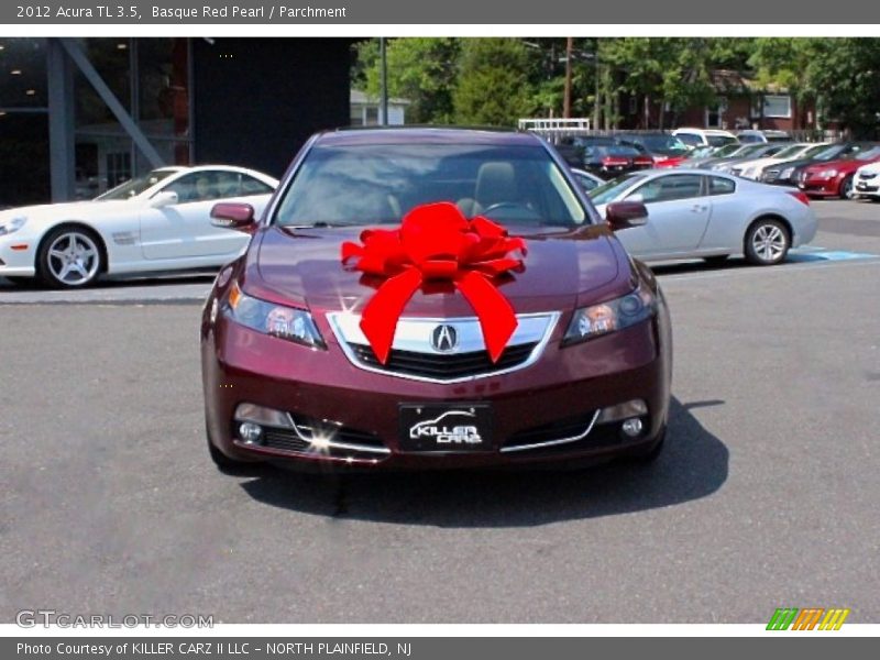 Basque Red Pearl / Parchment 2012 Acura TL 3.5