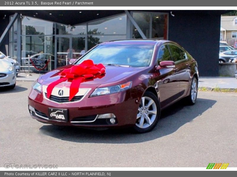 Basque Red Pearl / Parchment 2012 Acura TL 3.5