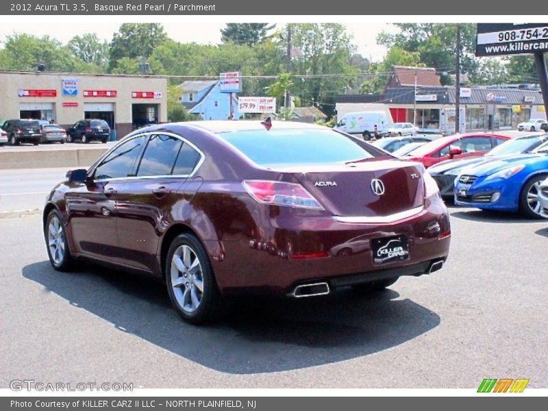 Basque Red Pearl / Parchment 2012 Acura TL 3.5