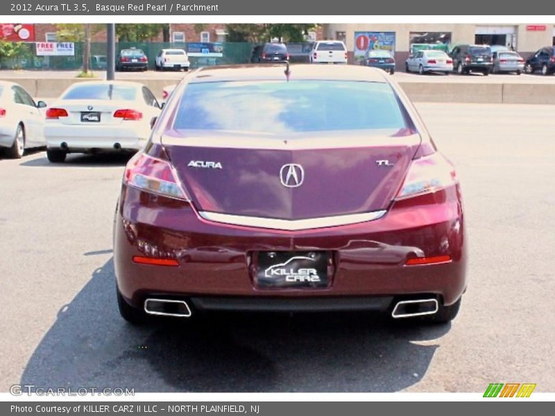 Basque Red Pearl / Parchment 2012 Acura TL 3.5