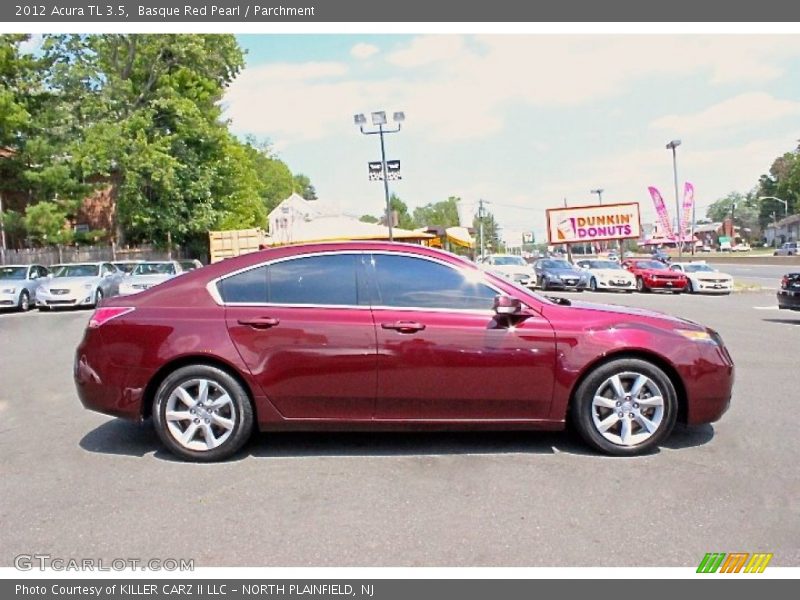 Basque Red Pearl / Parchment 2012 Acura TL 3.5