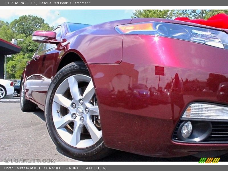 Basque Red Pearl / Parchment 2012 Acura TL 3.5