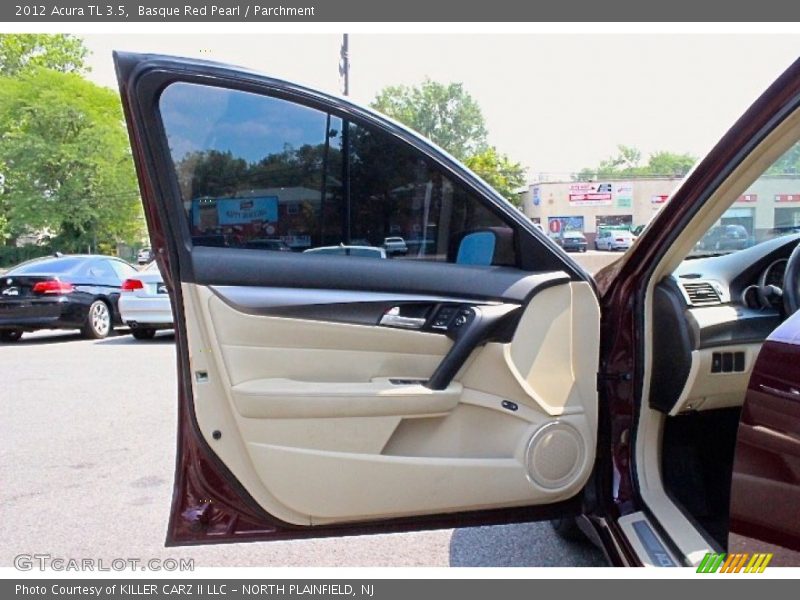 Basque Red Pearl / Parchment 2012 Acura TL 3.5