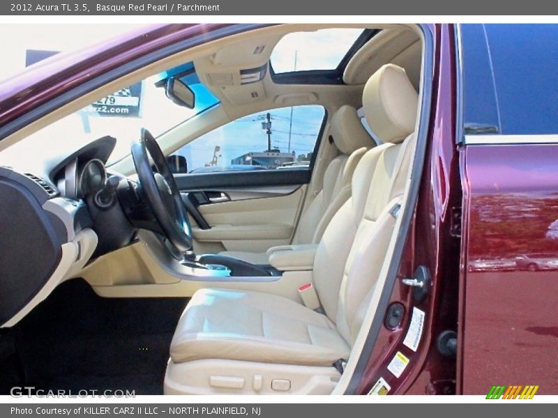 Basque Red Pearl / Parchment 2012 Acura TL 3.5