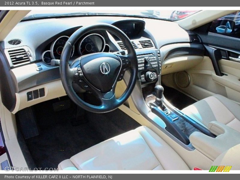 Basque Red Pearl / Parchment 2012 Acura TL 3.5