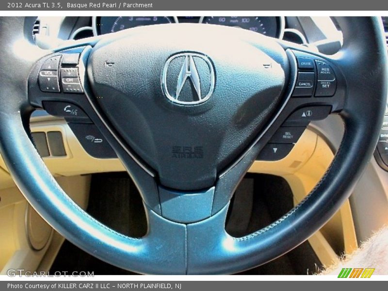 Basque Red Pearl / Parchment 2012 Acura TL 3.5