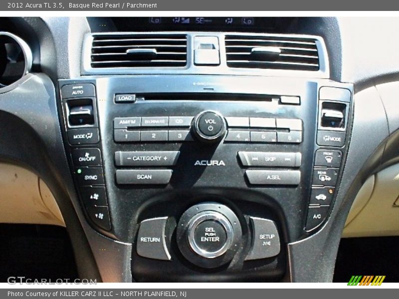 Basque Red Pearl / Parchment 2012 Acura TL 3.5