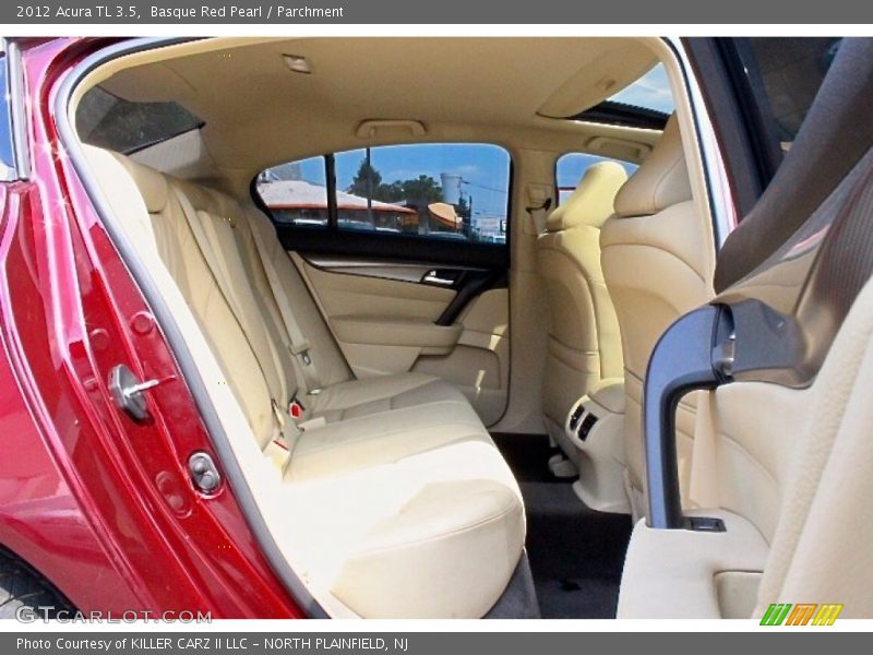 Basque Red Pearl / Parchment 2012 Acura TL 3.5
