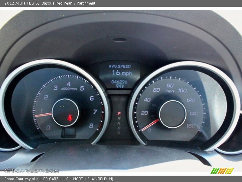 Basque Red Pearl / Parchment 2012 Acura TL 3.5