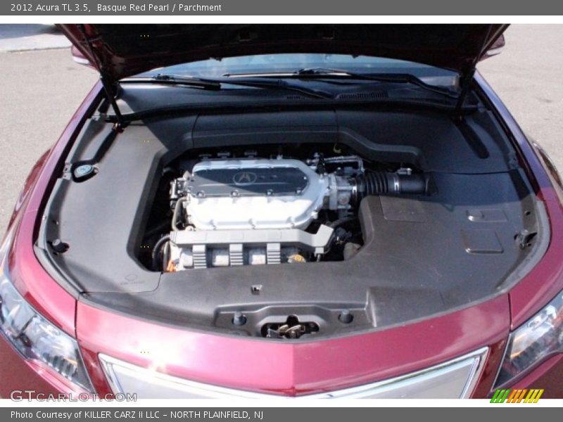 Basque Red Pearl / Parchment 2012 Acura TL 3.5