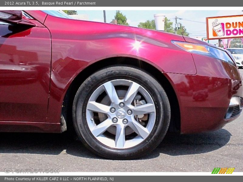 Basque Red Pearl / Parchment 2012 Acura TL 3.5