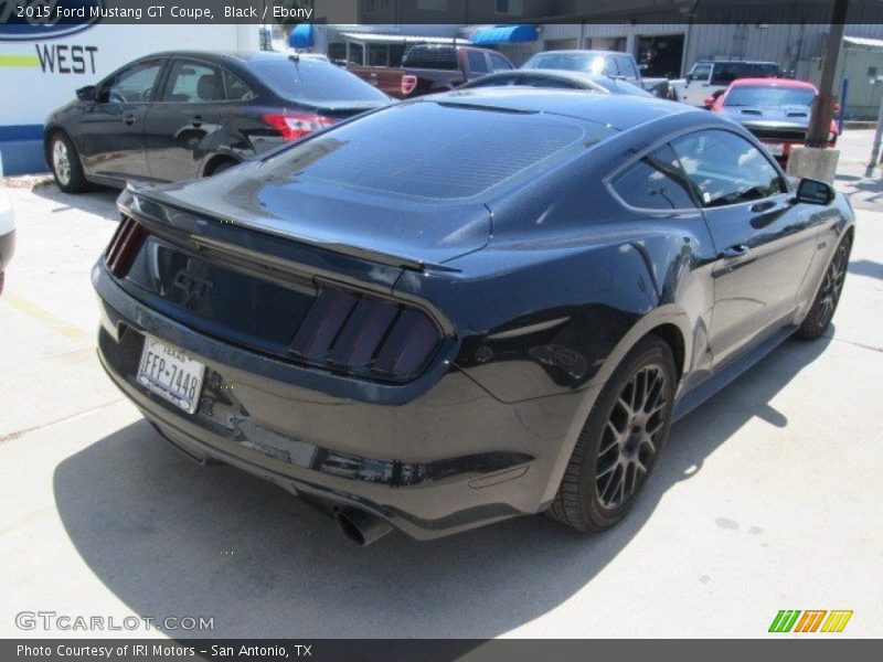 Black / Ebony 2015 Ford Mustang GT Coupe