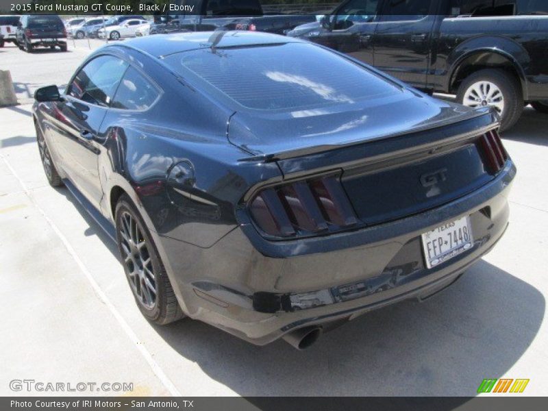 Black / Ebony 2015 Ford Mustang GT Coupe