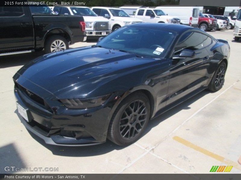 Black / Ebony 2015 Ford Mustang GT Coupe