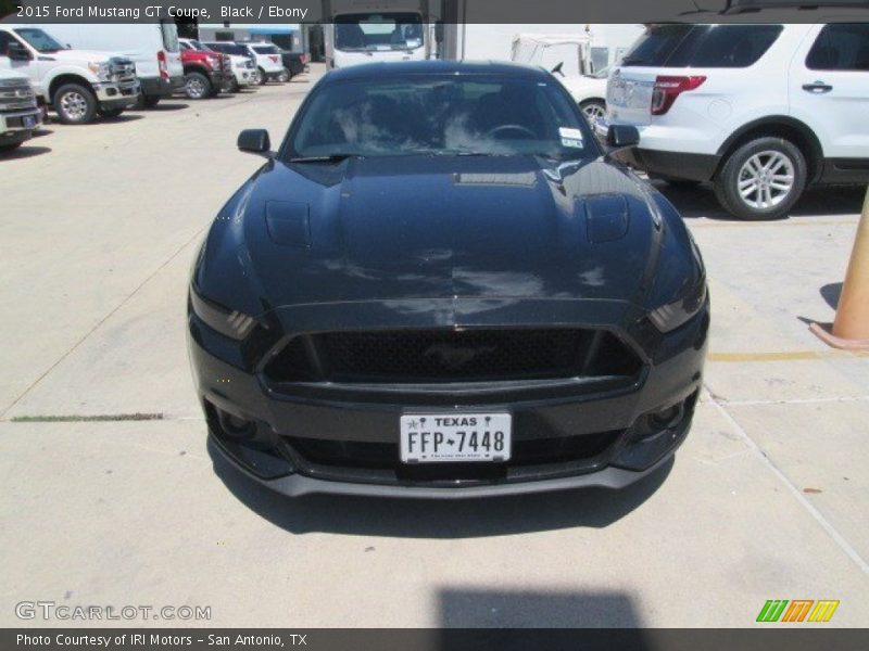 Black / Ebony 2015 Ford Mustang GT Coupe
