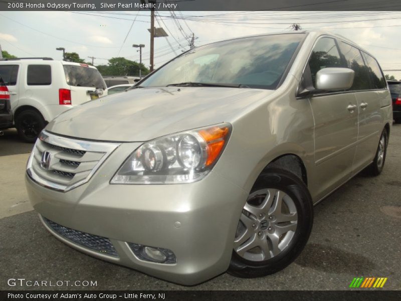 Silver Pearl Metallic / Ivory 2008 Honda Odyssey Touring