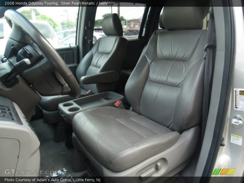 Silver Pearl Metallic / Ivory 2008 Honda Odyssey Touring