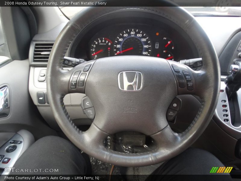 Silver Pearl Metallic / Ivory 2008 Honda Odyssey Touring