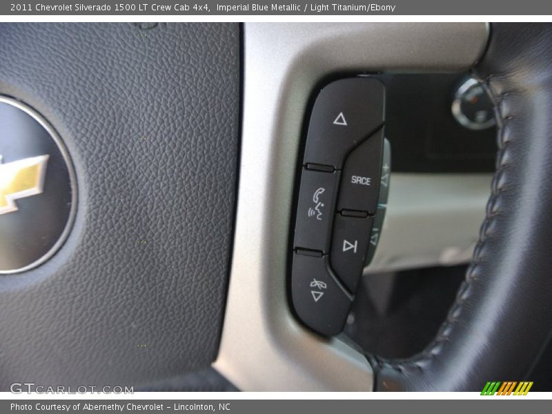 Imperial Blue Metallic / Light Titanium/Ebony 2011 Chevrolet Silverado 1500 LT Crew Cab 4x4