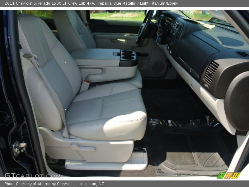 Imperial Blue Metallic / Light Titanium/Ebony 2011 Chevrolet Silverado 1500 LT Crew Cab 4x4