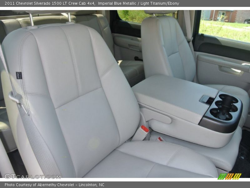 Imperial Blue Metallic / Light Titanium/Ebony 2011 Chevrolet Silverado 1500 LT Crew Cab 4x4