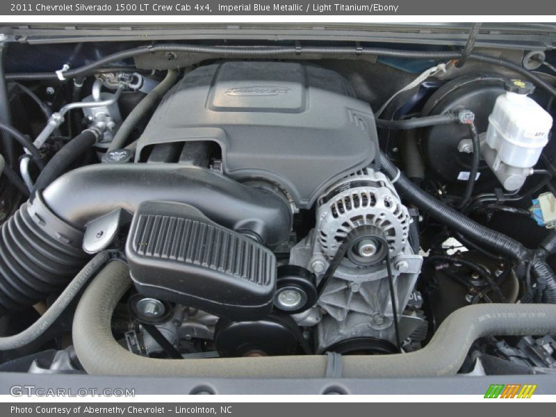 Imperial Blue Metallic / Light Titanium/Ebony 2011 Chevrolet Silverado 1500 LT Crew Cab 4x4
