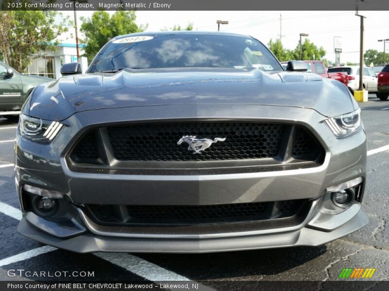Magnetic Metallic / Ebony 2015 Ford Mustang GT Coupe