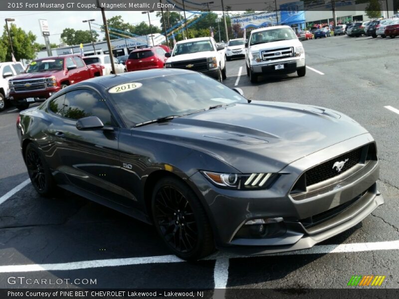 Magnetic Metallic / Ebony 2015 Ford Mustang GT Coupe