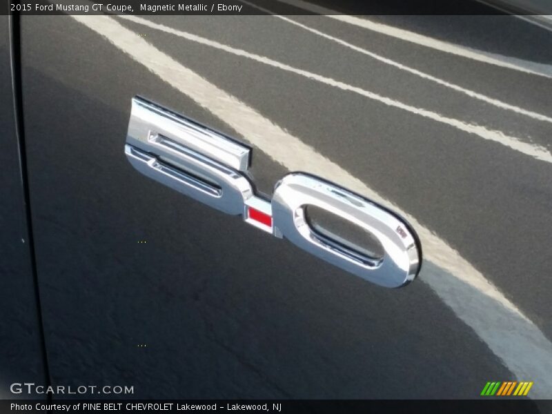 Magnetic Metallic / Ebony 2015 Ford Mustang GT Coupe