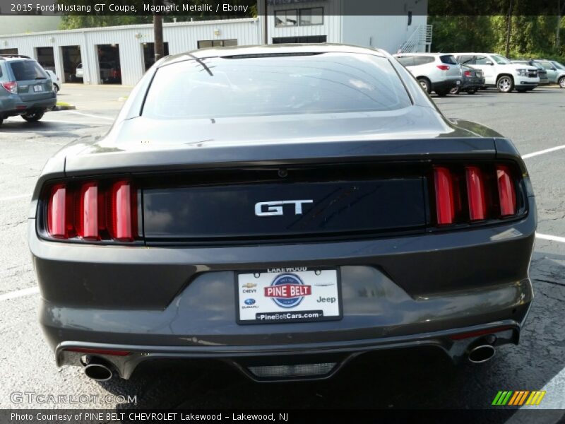 Magnetic Metallic / Ebony 2015 Ford Mustang GT Coupe