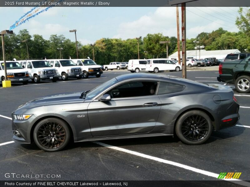 Magnetic Metallic / Ebony 2015 Ford Mustang GT Coupe