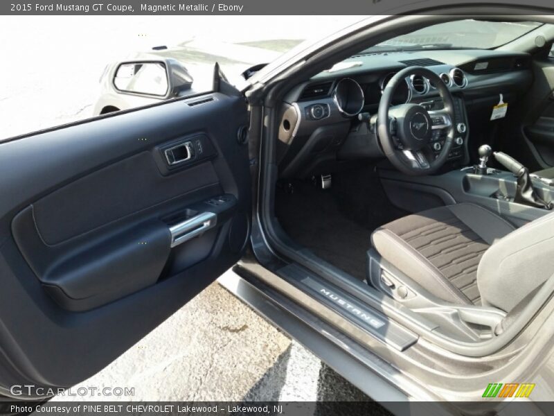 Magnetic Metallic / Ebony 2015 Ford Mustang GT Coupe